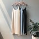 thumbnail image 2 of Primavera Verano 2023 mujer vestido sin mangas Casual satén Sexy camisola elástica mujer hogar playa vestidos cuello en V camis sexy vestido Tan Jianjun  unisex, 2 of 2