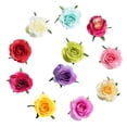 thumbnail image 4 of Paquete Cabezas Realistas de Rosas Artificiales para , Ramo , Decoración de , Púrpura Yotijar Cabezas de flor artificial, 4 of 8