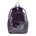 thumbnail image 5 of Fuel Unisex Clear Backpack and Drawstring Bundle, Berry Parfait, 5 of 7