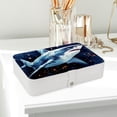 thumbnail image 6 of Shark PU Leather Jewelry Storage Box with Removable Compartment and Portable Bracelet Holder - Jewelry Boxes and Display Case, 6 of 6
