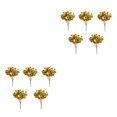 thumbnail image 3 of Ramo de flores artificiales Inteprter de 5 piezas de seda decoración de boda, 3 of 6