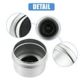 thumbnail image 3 of Unique Bargains 2pcs 1.98'' Trailer Axle Wheel Dust CapTrailer Bearing Dust Cap for Trailer Wheel Hubs Silver Tone, 3 of 6