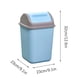 thumbnail image 3 of Amzcrzy Caja De Almacenamiento De Adornos, Bote De Basura Doméstico Con Tapa Abatible Que Bloquea Los Olores, Bote De Basura De Plástico Con Tapa Abatible De Gran Capacidad, 10 L, Contenedores De Alm, 3 of 6