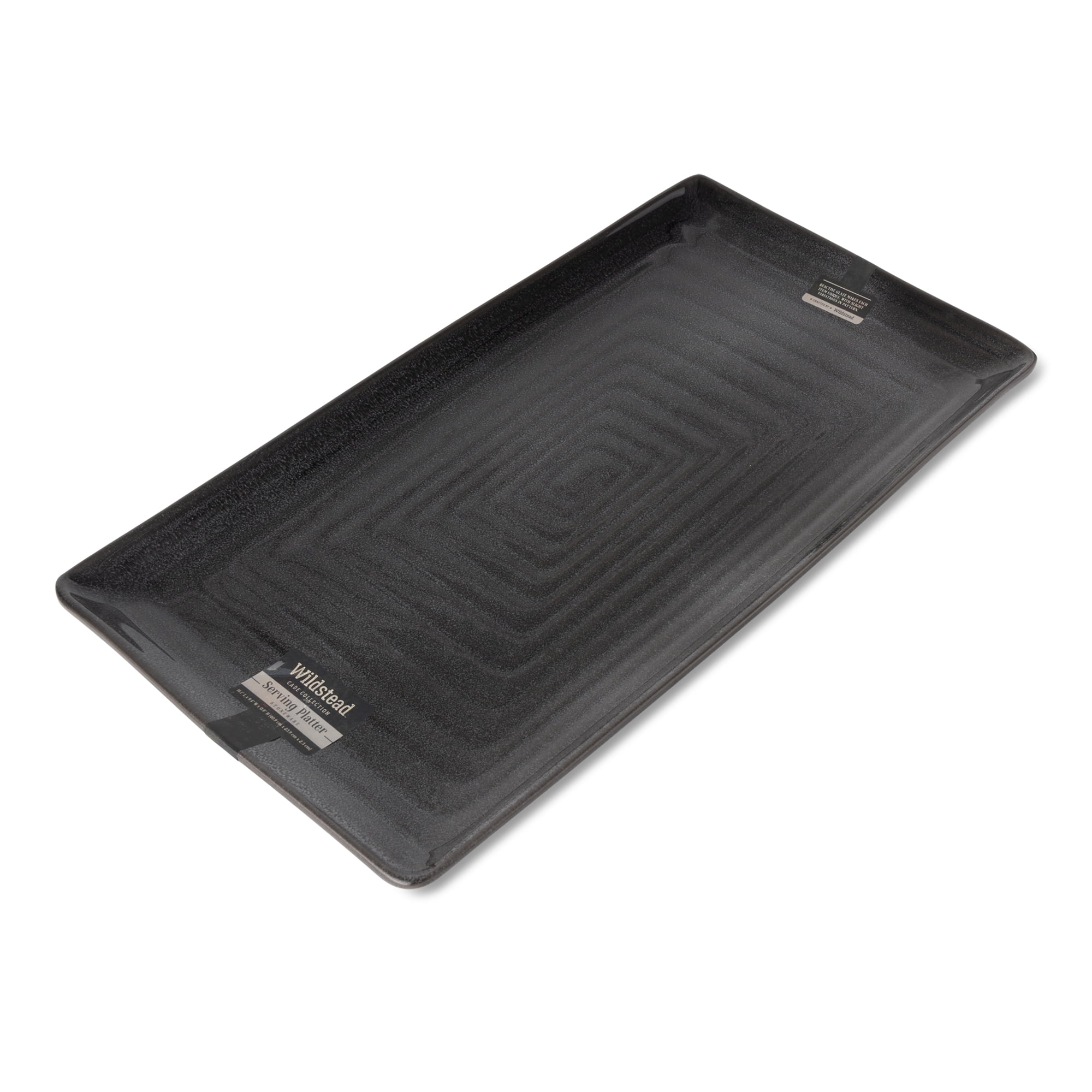Wildstead Ceramic Rectangular Serve Platter, Cade Collection