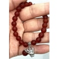 thumbnail image 3 of Handmade Feng Shui Chinese 2021 Zodiac Ox bracelet and a free key Chain amulet for Good Luck, 3 of 3