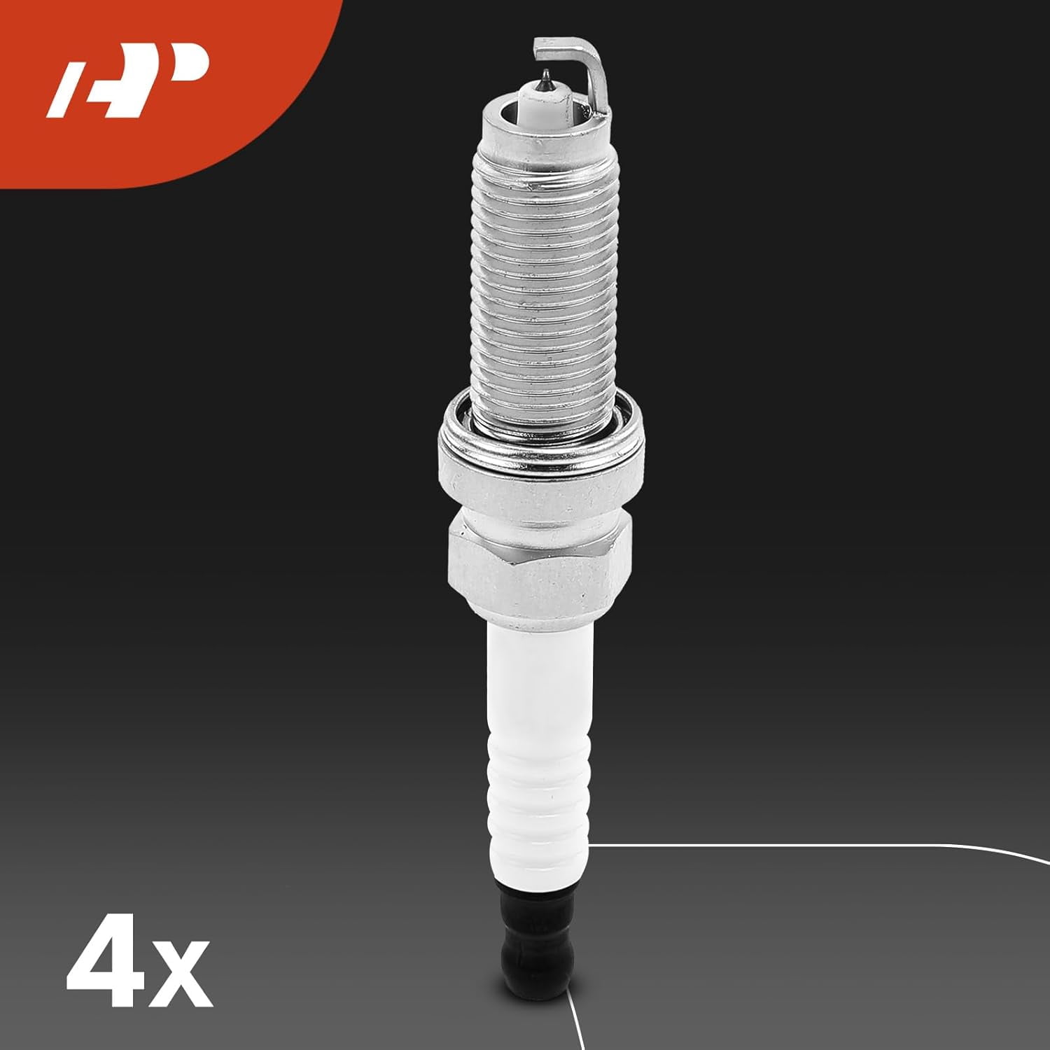 A-Premium Set of 4 Ignition Coil Pack and Iridium Spark Plugs Compatible with Honda CR-V CRV 2017-2020, Civic 2017-2020, 1.5L, Replace# 3052059B013, CM11122