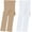 Nude/White,2 Pack, variant on Ballet Tights for Girls Footless Dance Tights Toddler Soft School Stockings Kids Leggings Pantyhose 3t-14 Years