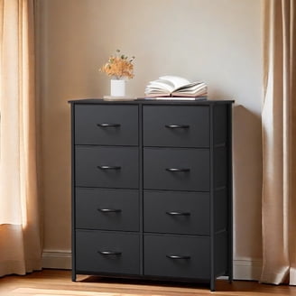 mainstays classic 4 drawer dresser black oak finish Ardent Tall Bedroom Wooden Furniture Easy Assembly Color:Purple and Yellow Tie Dye