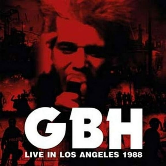 GBH - Live In Los Angeles 1988 - Red Vinyl