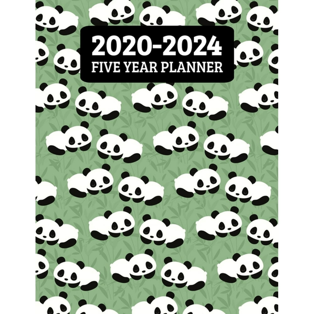 20202024 Five Year Planner Monthly Planner 60 Month Calendar