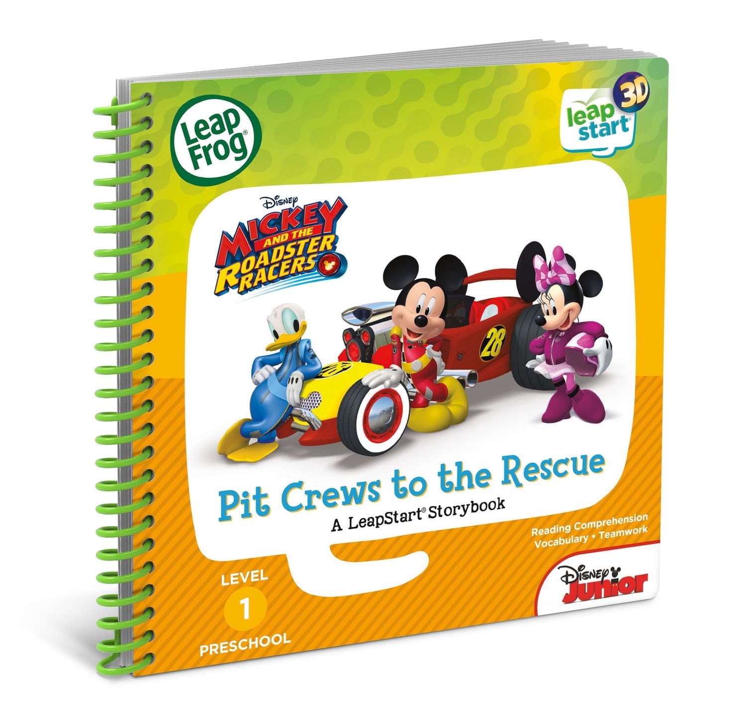 LeapFrog LeapStart 3D Mickey And The Roadster Racers Pit Crews to The Rescue - English Version