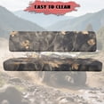 thumbnail image 4 of HUIACONG Camo Hunt Hunting UTV Seat Covers Waterproof Easy Installation UTV Seat Covers Protector Non-Slip Soft Fit for Kawasaki Mule 3010, 4 of 7