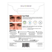 SilcSkin Silicone Eye Pads Reusable Under Eye Patches for Wrinkles, Puffiness and Dark Circles, 12 Count, 2 Packs