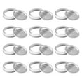 thumbnail image 5 of 12 Pcs Couvercles de Mise en Conserve à Ouverture Régulière Couvercles de Pots en Fer-Blanc Couvercles de Pots Étanches Capuchons de Pots de Mise en Conserve, 5 of 5