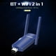 thumbnail image 3 of Adaptador USB WiFi Bluetooth 2.4/5GHz BT4.2 de para computadora Baoblaze Adaptador WiFi Bluetooth, 3 of 8