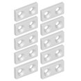 thumbnail image 1 of Cover Plate, Durable Aluminum Alloy End Covers 2040 Double Holes Lightweight  Screw Fixing  For Robotics Projects For CNC Machines Silver,Black, 1 of 8