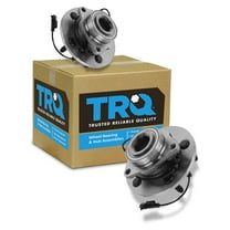 TRQ Wheel Bearing & Hub Assembly Front Left & Right Pair Set for Dodge Ram 1500 BHA53751