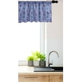 thumbnail image 3 of Ambesonne Floral Window Valance, Boho Bouquet Lines, 54" X 18", Ceil Blue Multicolor, 3 of 3