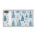 thumbnail image 2 of JIALIOU Nylon Trifold Card Wallet with ID Window Zipper Pocket for Men Women Teen Winter Tree Plants, 2 of 7