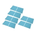 thumbnail image 4 of Acoustic Panel, Easy Installation Soundproofing Studio Foam 12PCS  For Podcast Sky Blue, 4 of 8