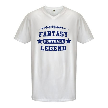 Fantasy Football Legend Men's V-Neck T-Shirt (Best Fantasy Football Websites Reviews)