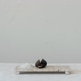thumbnail image 3 of Creative Co-Op Scandinavian Travertine Footed Charcuterie Board, Beige, 3 of 9