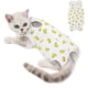 thumbnail image 4 of Cat's professional surgical recovery suit breathable cotton paste cat and dog abdominal wound and skin disease surgery suit, post-operation clothing suit (XL-4-6kg, banana) PenghuiLiu 9024719114910, 4 of 4