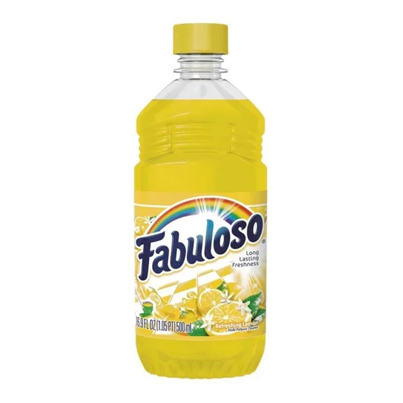 Cleaner Fabuloso Lemon All Purpose 16.9 Oz Multi Surface Scented Household Odor
