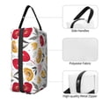 thumbnail image 5 of Uemuo Tulips Flowers Pattern Portable Toiletry Bags with Handle, Waterproof travel Make up Bags for Women, Large Capacity Travel Cosmetic Bags, 5 of 9