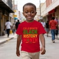thumbnail image 7 of Girls Tshirts Kids Inspirational Black History Print Short Sleeve Crewneck Top Girls' Tops Red 10-11 Years, 7 of 7