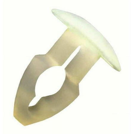 

2 PK ZoroSelect Push-In Rivet Dome Head 0.319 in Dia. 5/8 in L Nylon Body 25 PK
