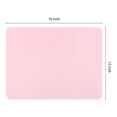 thumbnail image 4 of Unique Bargains Set of 6 Silicone Placemats for Kitchen Dining Table Decor Pink, 4 of 7
