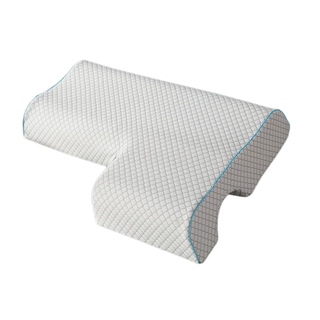 Almohada ergonómica transpirable para parejas, almohada para dormir para parejas Rombo Izquierdo