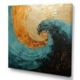 thumbnail image 2 of Designart "Swirl Vortex In The Desert Mirage III" Abstract Spirals Wall Decor, 2 of 7