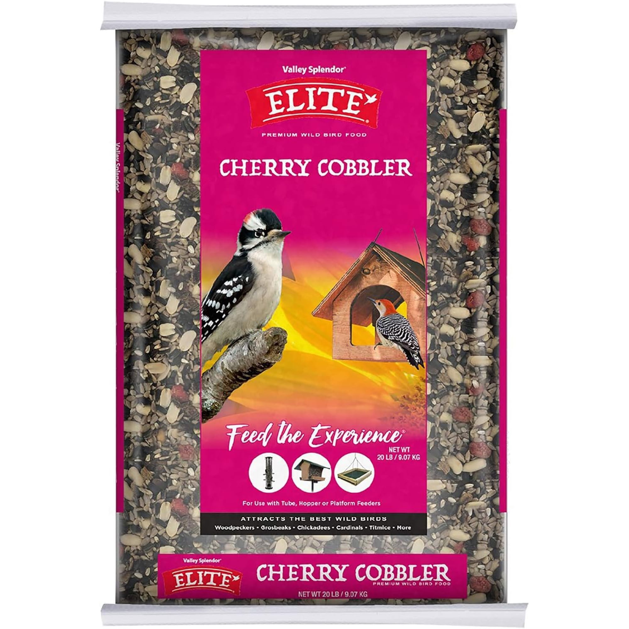 Valley Splendor Elite 20 Lb. Cherry Cobbler Premium Wild Bird Food