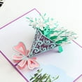 thumbnail image 4 of Zhaomeidaxi Happy Wedding Anniversary Card for Wife Husband Mom | Romantic 3D Mothers Day Card | 3D Greeting Card Love Pop Up Cards Thank You Gifts Flower, 4 of 4