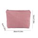 thumbnail image 3 of Corduroy Storage Bag Stationery Bag Makeup Bag Large Capacity Wallet Travel Toiletries Zipper Storage Bag, 3 of 6