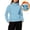 Blue, variant on VISALY Pullover Sweatshirt for Womens Oversized Sweatshirt Women's Long Sleeve Sweatshirt with Pocket Soft Comfortable Pullover Mock Neck Casual Loose Fit Tops Lightweight Sweatshirt Beige L