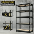thumbnail image 4 of ZEUKMXOO Heavy Duty Garage Shelving Unit - 72In Adjustable Storage Shelves, 5-Tier Shelf Rack organizer for Storage and Organization,, 4 of 8