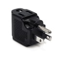 thumbnail image 3 of Hosa PWA-486 - Power adapter - NEMA 5-15 (F) angled to NEMA 5-15P (M), 3 of 3