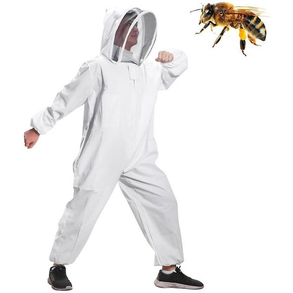 Beekeeping Suit, Beekeeping Veil With Beekeeping Outfit Suitable For Beginner And Commercial Beekeepers (xl)