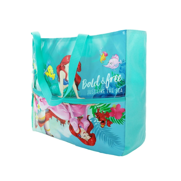 Disney The Little Mermaid 5 Piece Youth Beach Tote Set