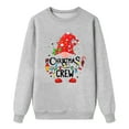 thumbnail image 3 of Gyexs Family Christmas Shirts - Family Christmas Sweaters Plaid, Festival Holiday Xmas Pullover Tops Soft Comfy Men's Clothing (Dad, Grey, XL), 3 of 7