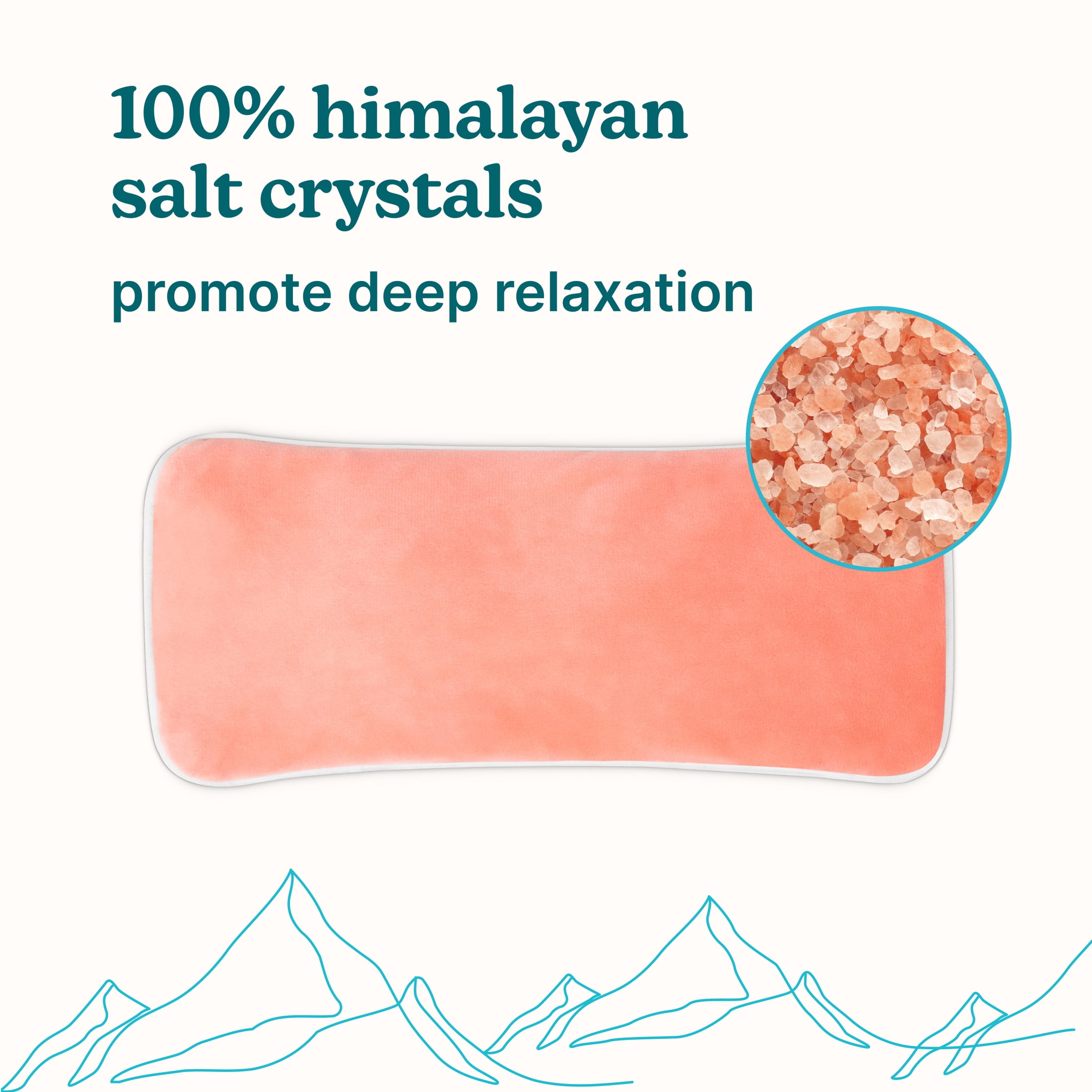 Homedics 100% Himalayan Salt Eye Pillow