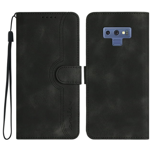 Compatible with Samsung Galaxy Note 9 Case Premium PU Leather Wallet with Built-in Magnet Cover