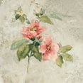 thumbnail image 2 of Gango Home Decor Contemporary Provence Rose I & II Red and Neutral by Cheri Blum (Printed on Paper); Two 16x16in Fine Art Paper Giclee Prints, 2 of 5