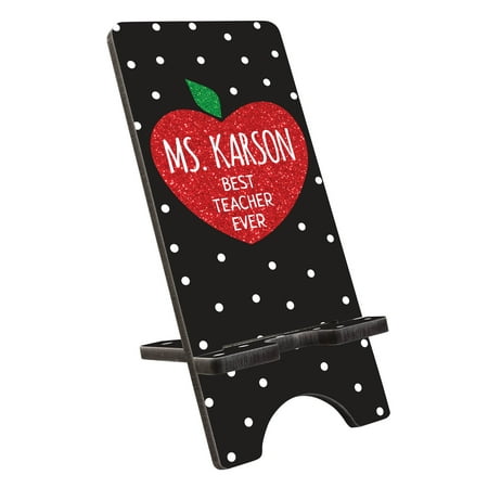 Best Teacher Ever Personalized Phone Stand (Best Conference Room Phone)