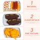 thumbnail image 5 of FELTECHELECTR juego de juguetes de barbacoa para niños, juguete de cocina de imitación, modelo de comida, juguete de cocina, 5 of 6