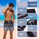 thumbnail image 3 of Trajes de Baño para Hombre Pantalones Cortos de Playa Pantalones Cortos para Baño de Secado Rápido 100% Poliéster, 3 of 7