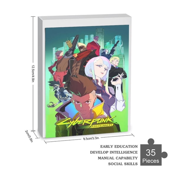 Cyberpunk Jigsaw Puzzle 35-1000 Piece Gift for Birthday Holiday Home Decor